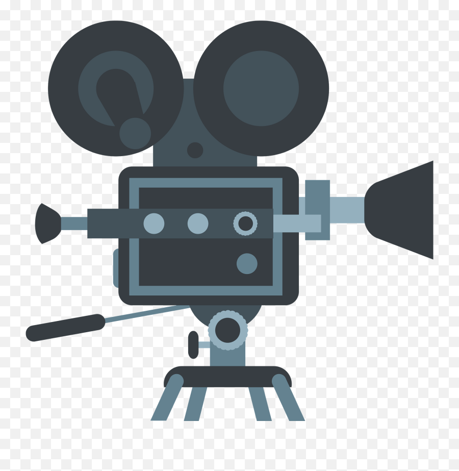 Movie Camera Clipart Free Download Transparent Png Creazilla - Movie Camera Clipart Emoji,Camera Clipart