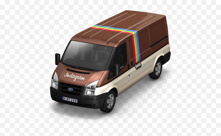 Instagram Front Icon - Cargo Vans Softiconscom Transparent Ups Truck Png Emoji,Instagram Icons Png