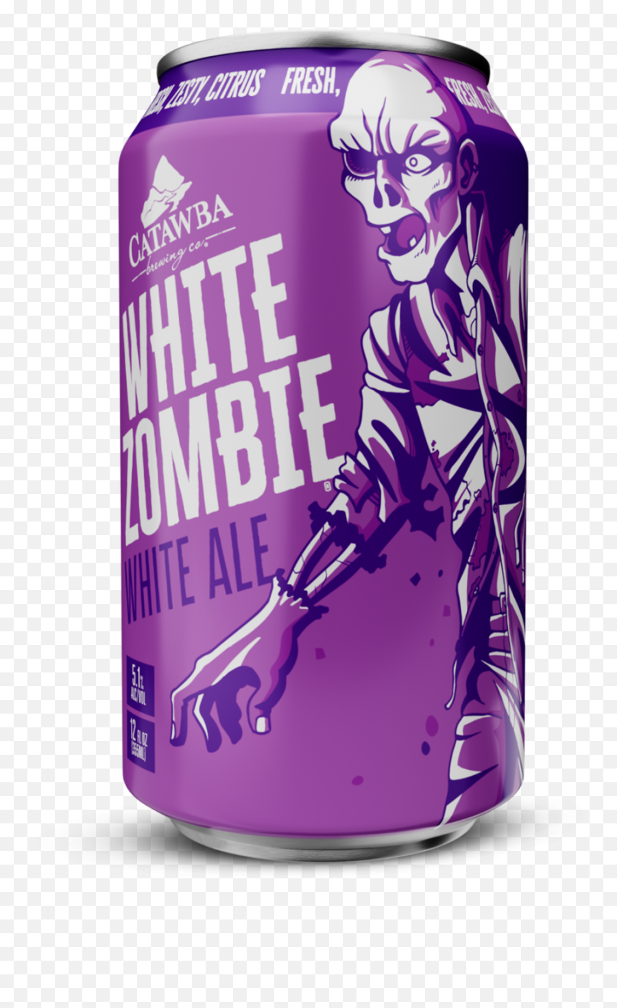 Catawba Brewing Co - White Zombie Beer Emoji,White Zombie Logo
