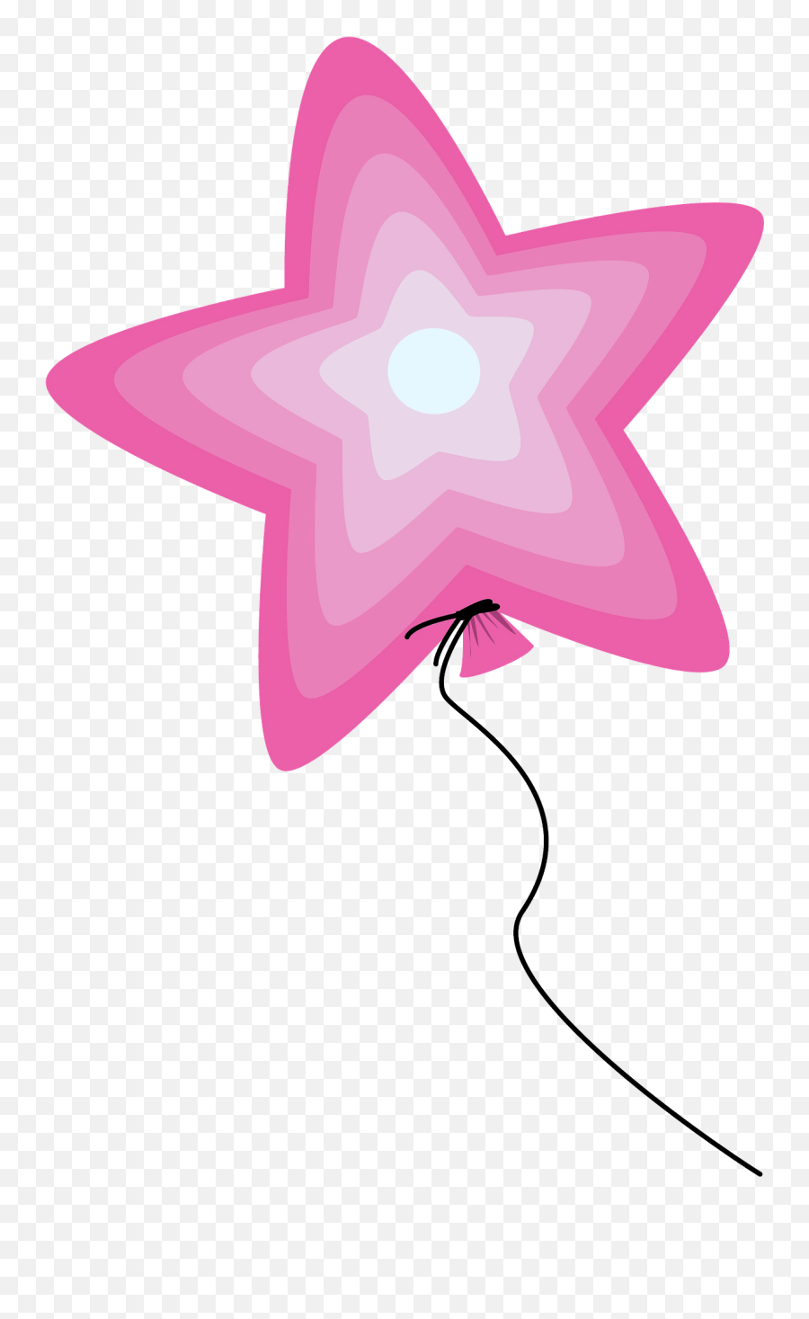 Star Balloon Clipart Emoji,Pink Balloon Clipart