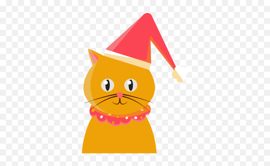 Christmas Hat Cat Icon Emoji,Cat In The Hat Transparent