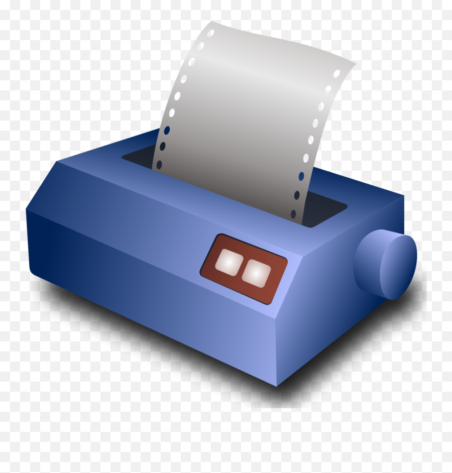 Dot Matrix Printer Icon Transparent Png Emoji,3d Printer Clipart