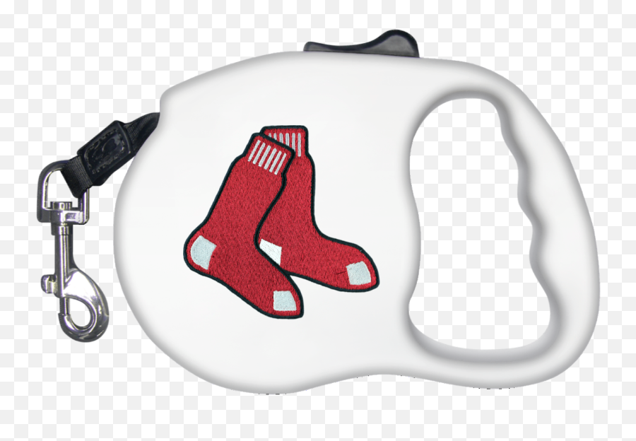 Official Boston Red Sox Hanging Socks Retractable Dog Leash Emoji,Boston Red Sox Png