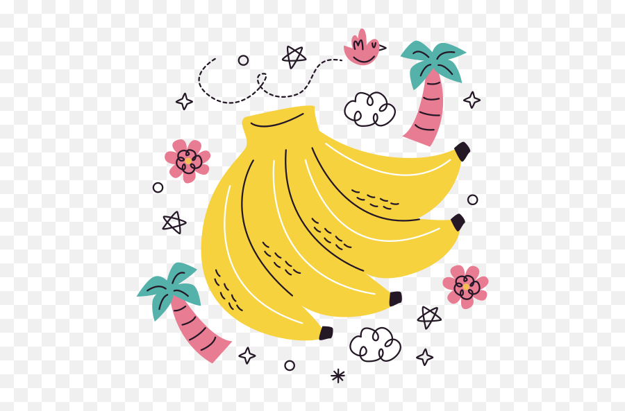 Banana Stickers - Free Farming And Gardening Stickers Emoji,Sorry Clipart