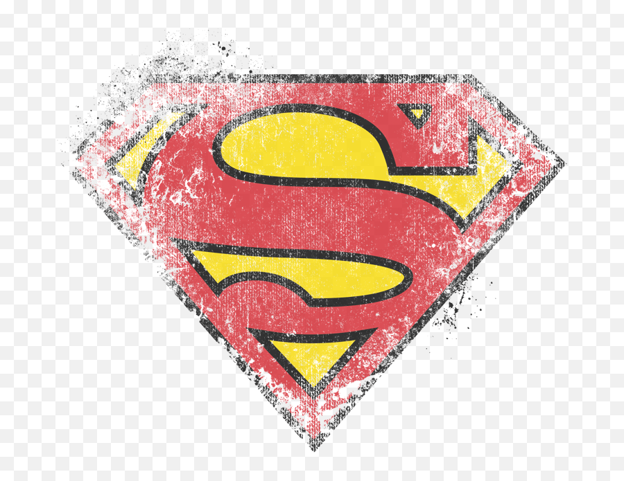 Superman Destroyed Supes Logo Menu0027s Heather T - Shirt Emoji,Superman Logo T Shirt