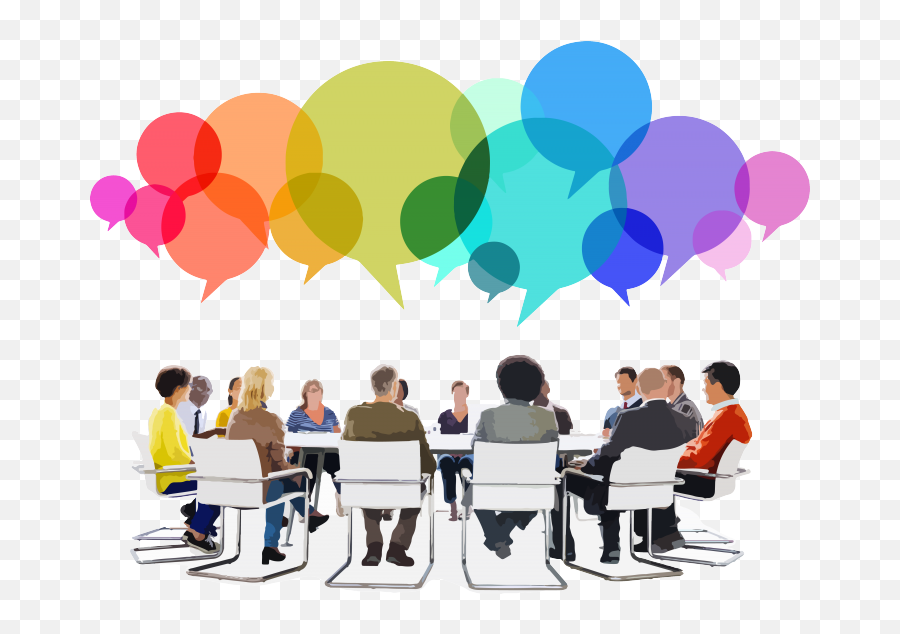 Discussion Clipart Round Table - Reunion Parents D Eleves Emoji,Round Table Clipart
