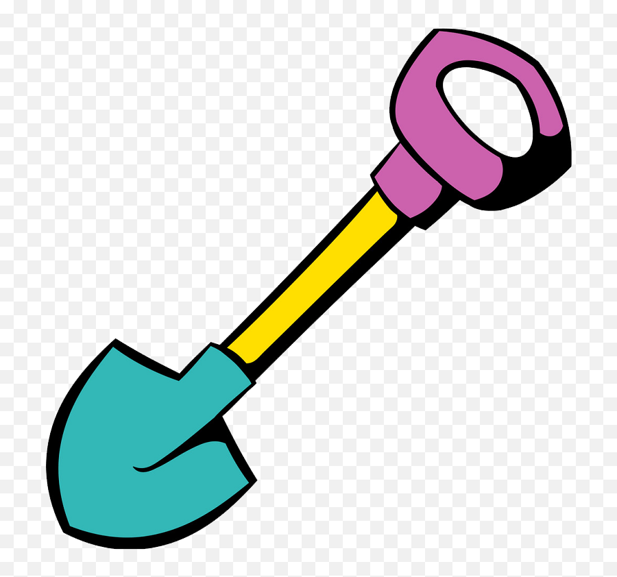 Icon Shovel Clipart Transparent 3 - Clipart World Caricatura De Una Pala Emoji,Shovel Clipart