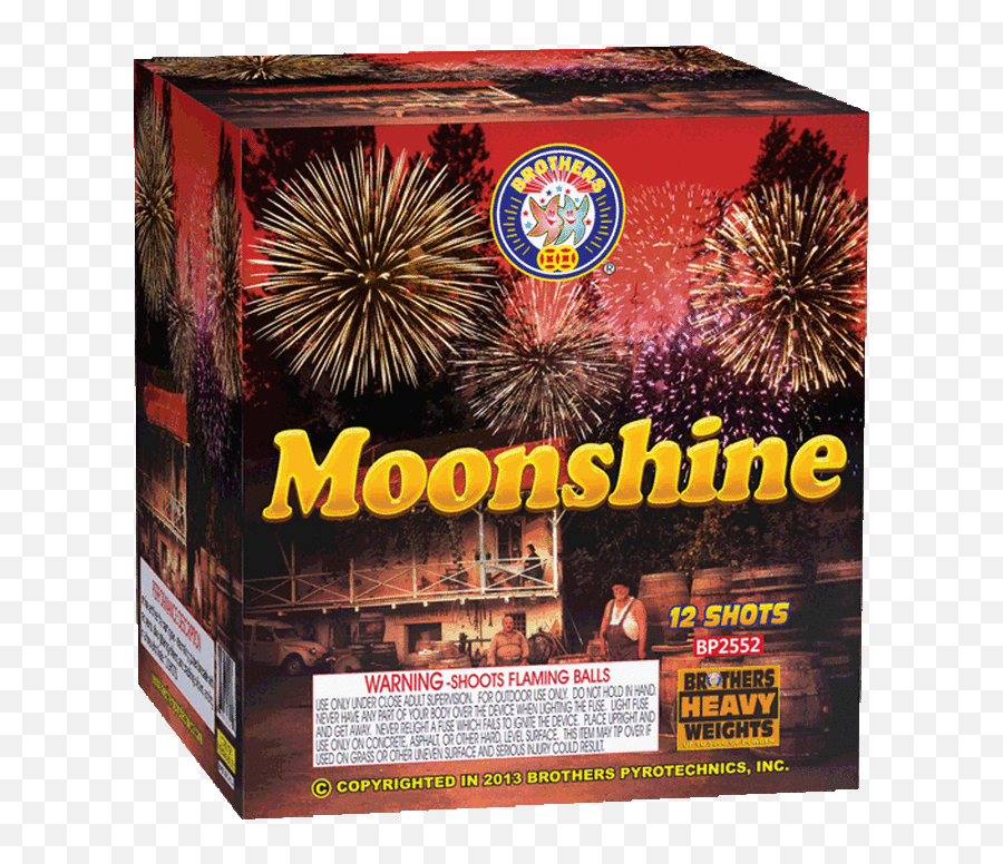 Moonshine 12 Shots Xl Aerial Case - Red Apple Fireworks Emoji,Firework Gif Transparent
