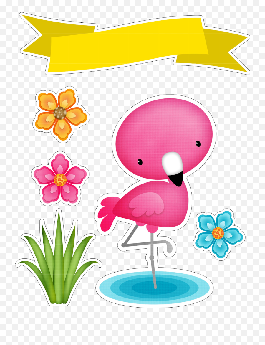 Flamingo Free Printable Mini Kit Oh My Fiesta For Ladies Emoji,Pink Flamingos Clipart