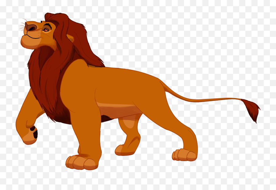 Download Hd Lion King Transparent Png - Lion King Mufasa Transparent Emoji,Lion Clipart