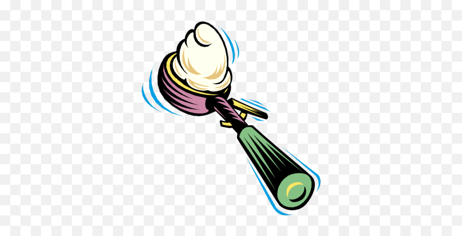 Download Ice Cream Scooper Clipart - Scooping Ice Cream Cartoon Ice Cream Scoop Clipart Emoji,Ice Cream Sundae Clipart