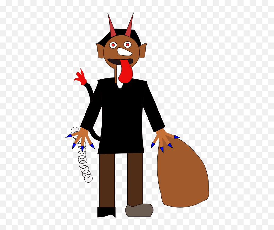 Devil Clip Art At Clker - Satan With Tail Emoji,Devil Clipart