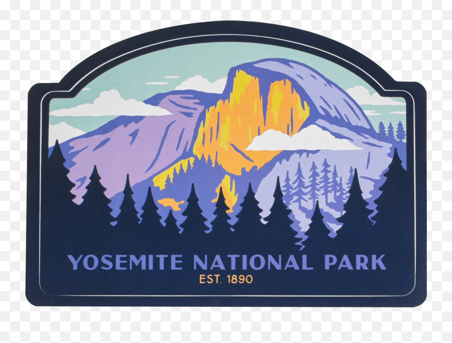 Yosemite National Park Sticker - Yosemite National Park Sticker Emoji,National Park Logo