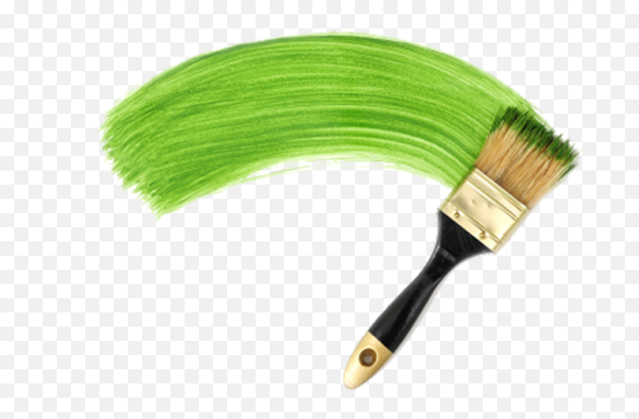 Green Line Paint Brush Transparent Png - Stickpng Paint Brush Images Hd Emoji,How To Make A Transparent Background In Paint