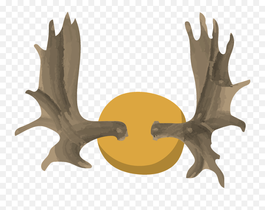 Antlers Clipart - Fictional Character Emoji,Antlers Clipart