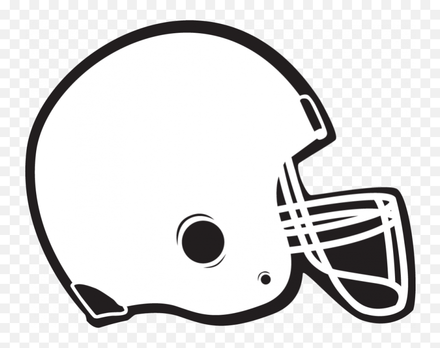 Football Black And White Clip Art Black - Clip Art Football Helmet Emoji,Football Clipart