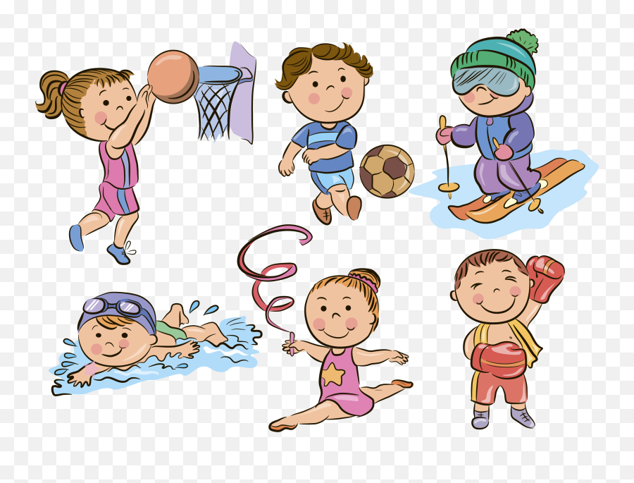 Picture - Gambar Macam Macam Olahraga Kartun Emoji,Sports Clipart