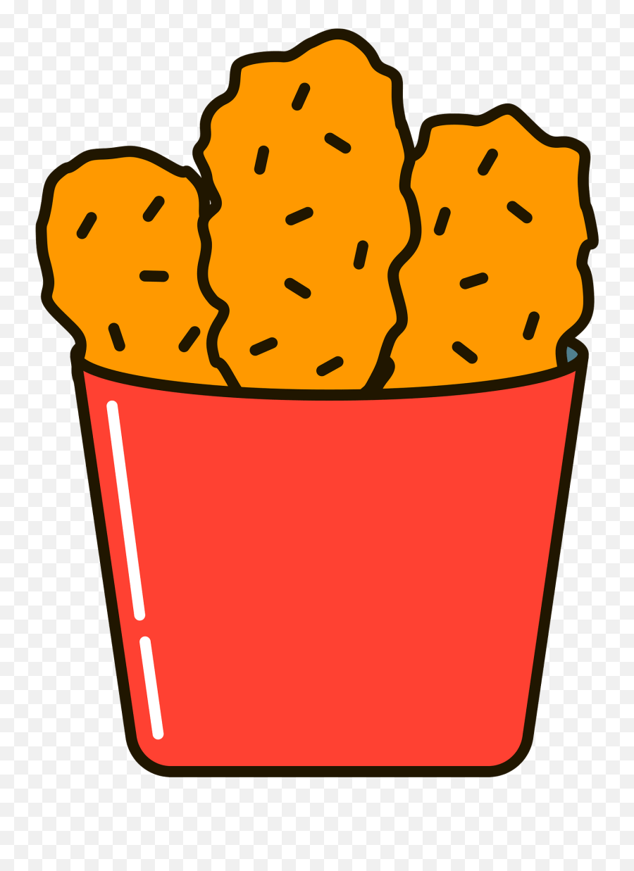 Chicken Nuggets Clipart - Junk Food Emoji,Chicken Nuggets Png