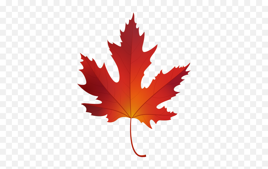 Autumn Maple Leaf Png Clip Art - Maple Leaf Vector Emoji,Leaves Png
