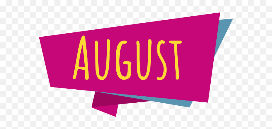 August 2018 Entertainment Schedule Hemsby Beach Holiday - Vertical Emoji,August Clipart
