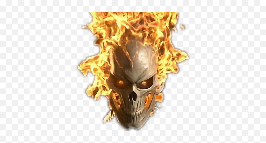 Ghost Rider Marvel Agent Of Shield - Transparent Ghost Rider Head Emoji,Ghost Rider Png