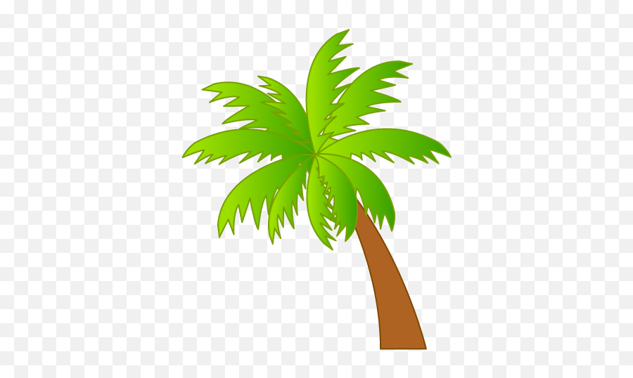 Hawaii Palm Trees Clipart - Palm Trees Art Png Emoji,Palm Tree Clipart