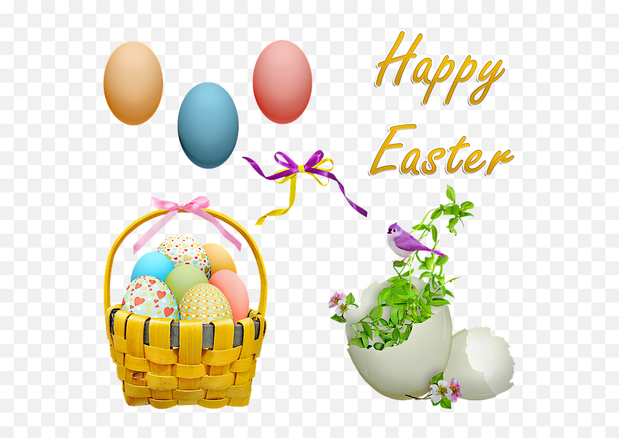 100 Free Easter Basket U0026 Easter Illustrations - Pixabay Ostern Clipart Emoji,Easter Basket Png
