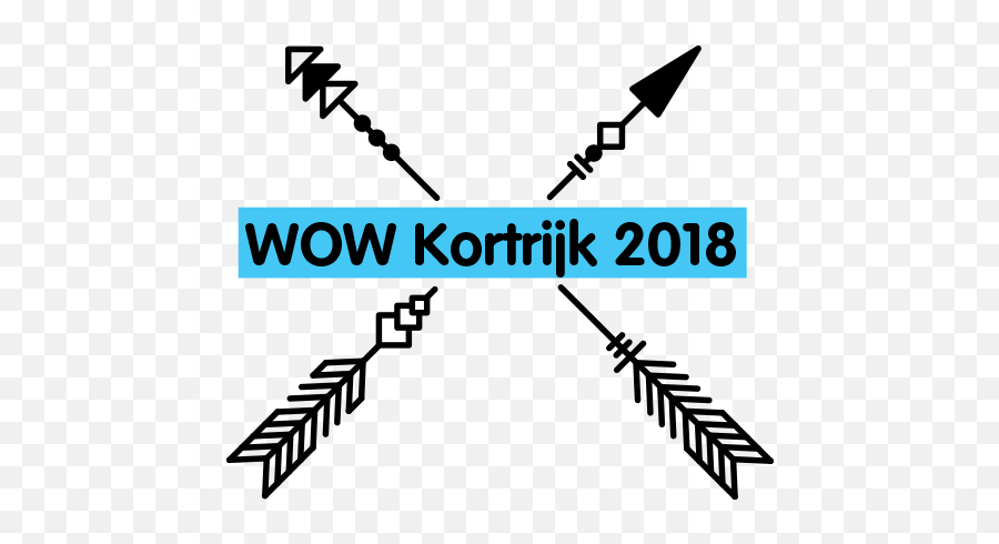 Download Wowkortrijk2018 Wow Kortrijk Howest Hogeschool West - Crossed Arrow Png Emoji,Crossed Arrows Logo