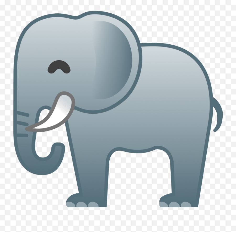 Happy Emoji - Emoji Elefante Transparent Png Original Elephant Emoji,Happy Emoji Png