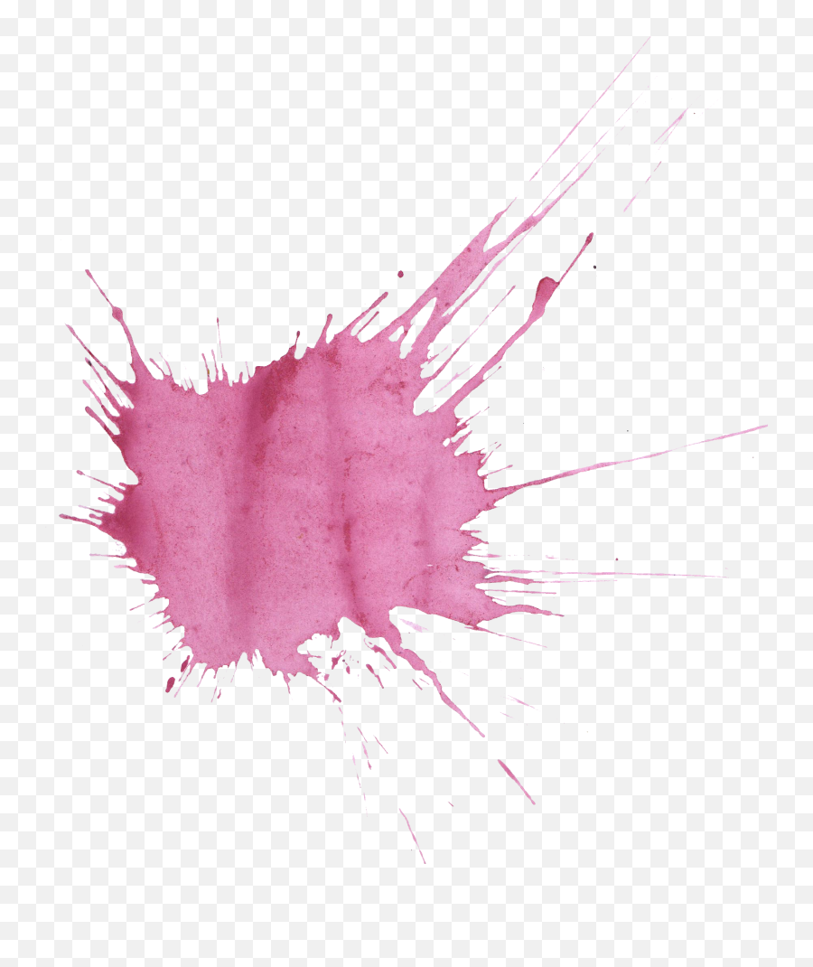Pink Paint Line Png - Transparent Paint Splatter Pink Emoji,Paint Smear Transparent