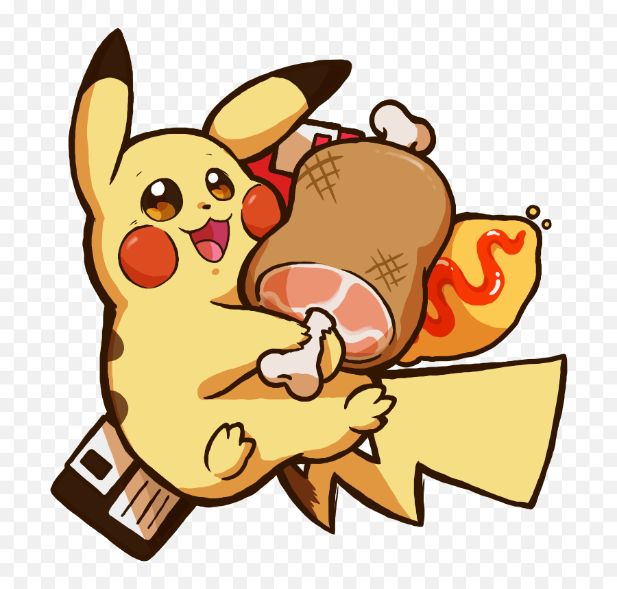 Download The Plushieu0027s Art Agumon With Pokebeans And Pikachu Emoji,Cute Pikachu Png
