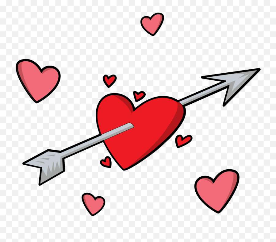 Fastest Heart Arrow Png Emoji,Arrow Heart Clipart