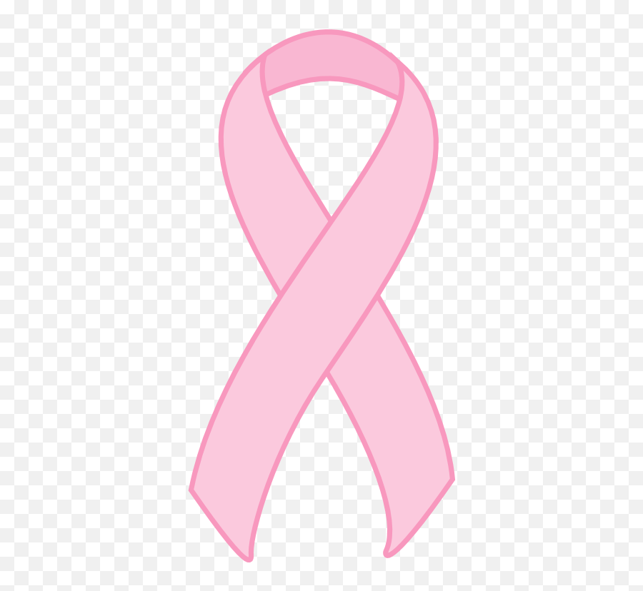 Pink Ribbon Transparent Background - Transparent Background Breast Cancer Awareness Ribbon Emoji,Breast Cancer Ribbon Png