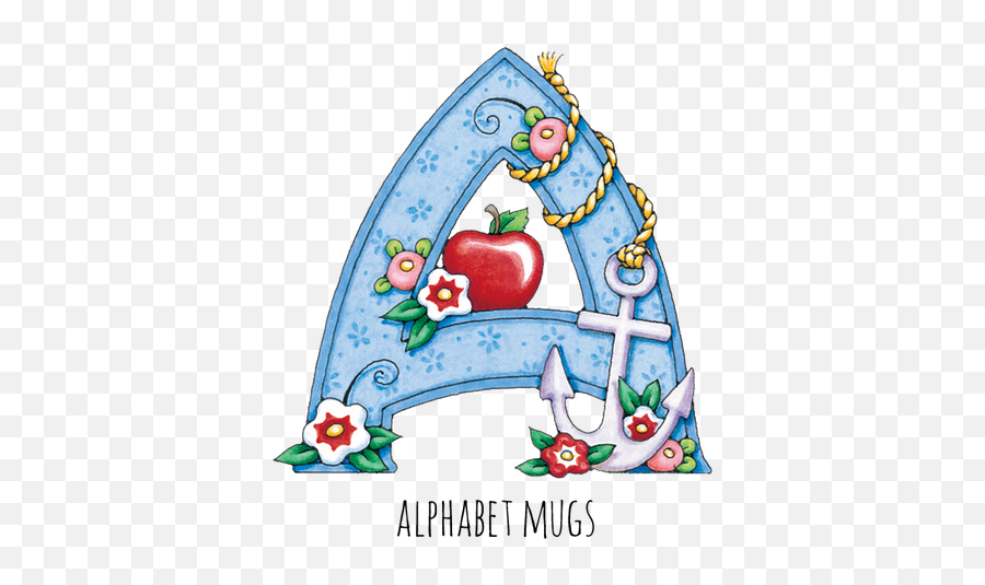 Letter Mugs U2013 Tagged Merry Little Christmas U2013 Mary Engelbreit Emoji,Letter N Clipart