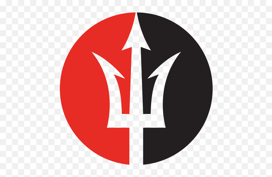 Red Trident Logo - Trident Of Poseidon Logo Emoji,Trident Car Logo