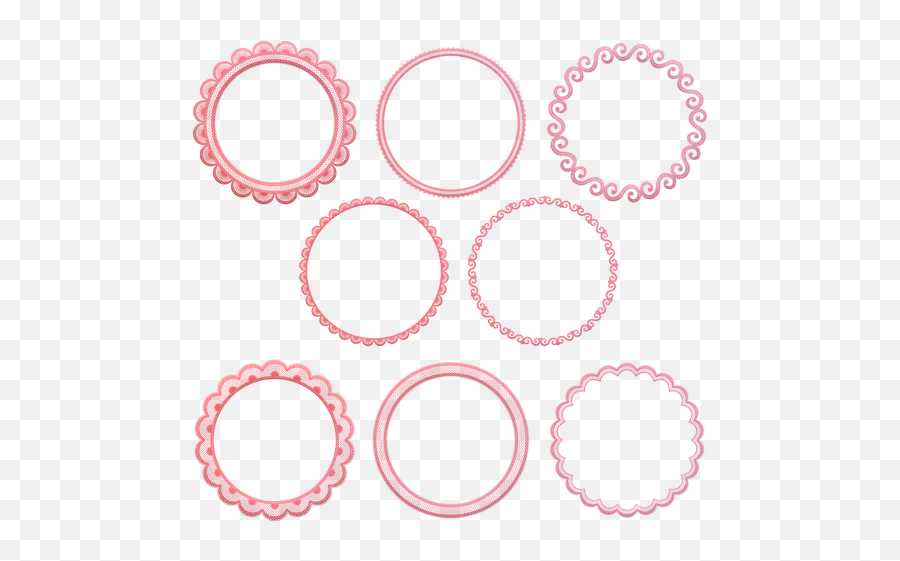 10 Free Pink Round Frames U0026 Frame Illustrations Emoji,Round Border Clipart