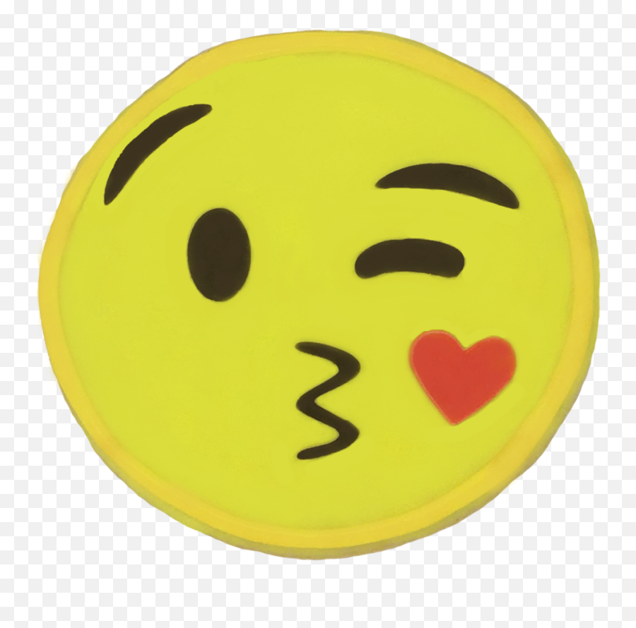 Winky Face Emoji Png Clip Art Freeuse - Emoji Pillow Png,Winky Face Png
