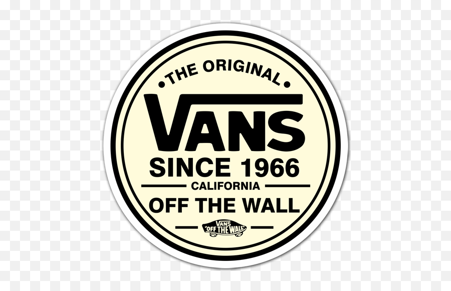 Vans Logo - Vans Off The Wall Round Logo Hd Png Download Logo Vans Png Emoji,Round Logo