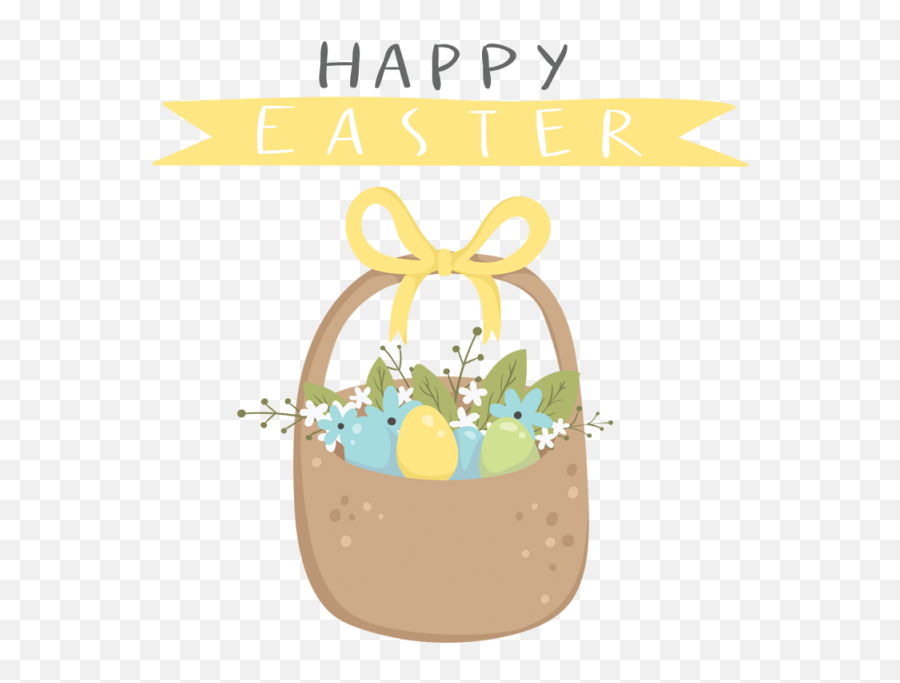 Clipart Easter Program Clipart Easter Program Transparent - Happy Emoji,Easter Basket Clipart
