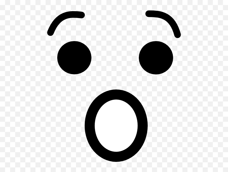 Scared Face Clip Art At Vector Clip Art - Scared Face Clipart Png Emoji,Scared Clipart