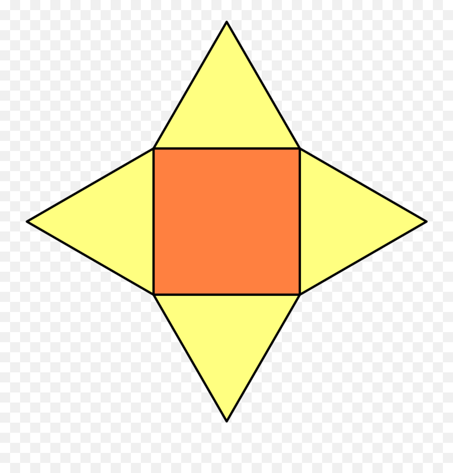 Filesquare Pyramid Netsvg - Wikipedia Clipart Best Square Pyramid Emoji,Pyramid Clipart