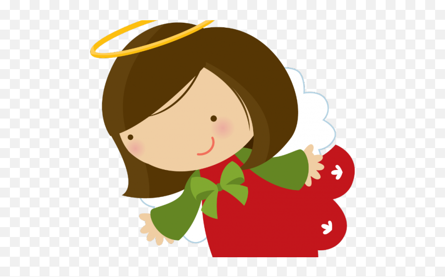 Angels Clipart Transparent Background - Cute Christmas Angel Transparent Background Cute Angel Clipart Emoji,Angels Clipart