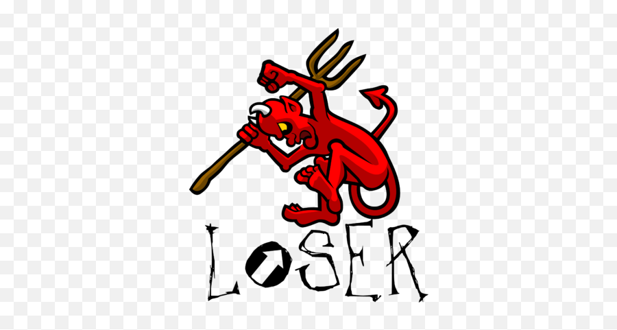 Satan Will Lose - Devil Loser Emoji,Devil Clipart