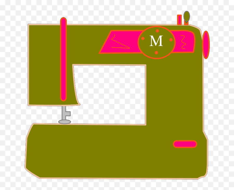 Olive And Pink Sewing Machine Svg Vector Olive And Pink - Sewing Machine Feet Emoji,Sewing Machine Clipart