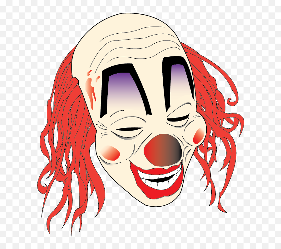 Slipknot - Drawing Clown Slipknot Vector Emoji,Slipknot Logo