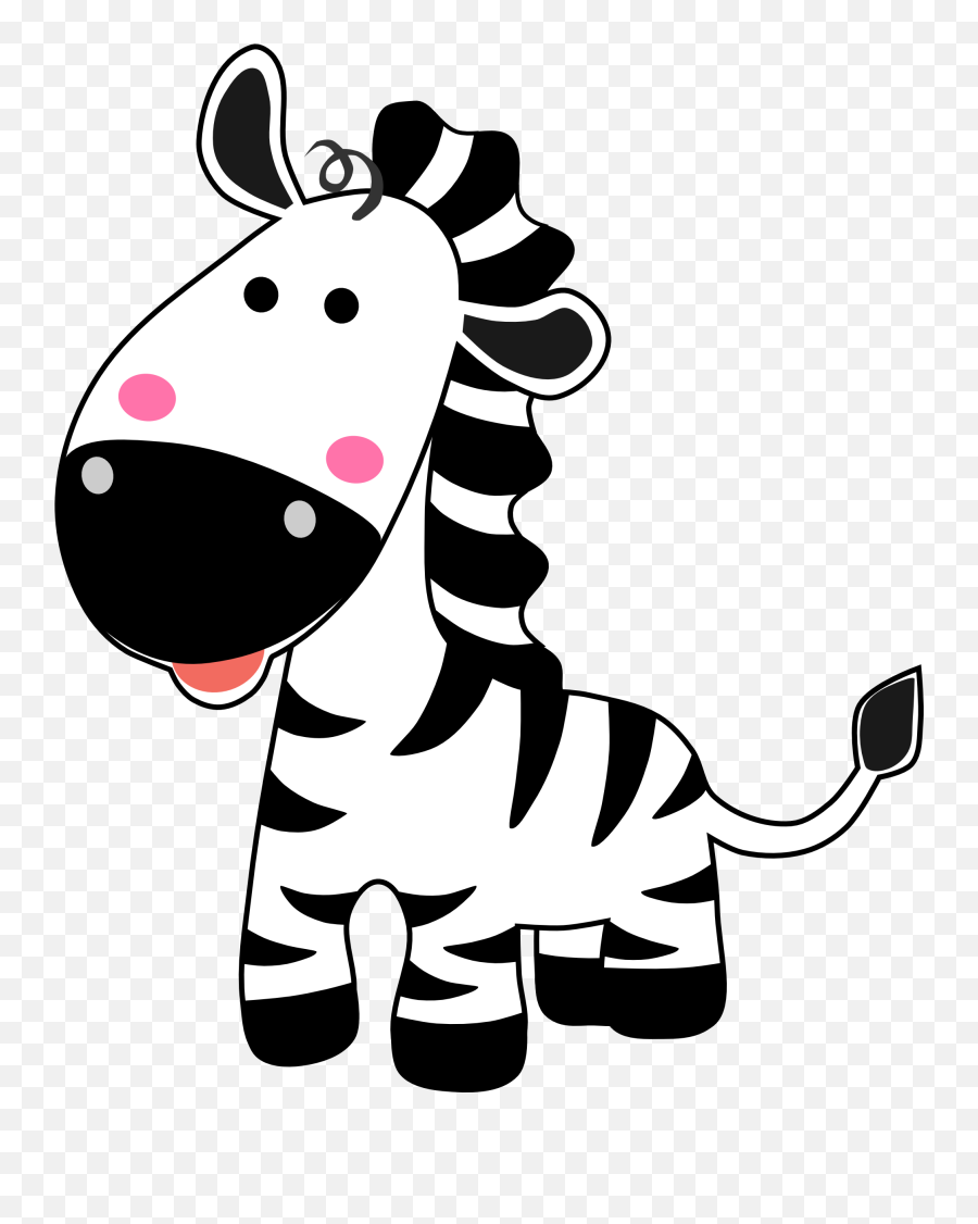Floresta E Safari 2 - Zebrapng Minus Free Clip Art Zebra Clipart Png Emoji,Zebra Clipart Black And White