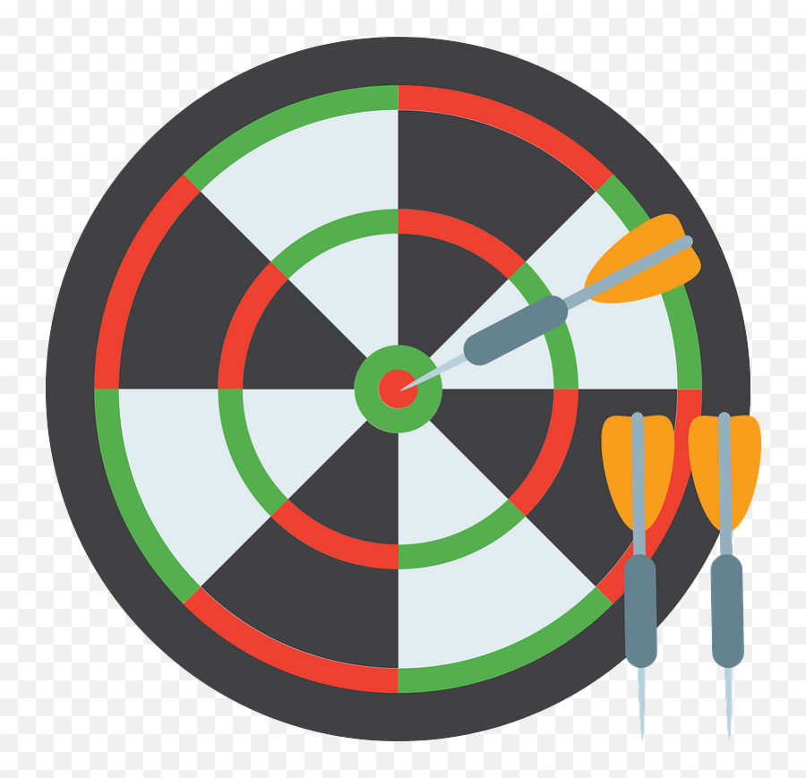 Darts Clipart - Compass Sticker For Cars Emoji,Darts Clipart