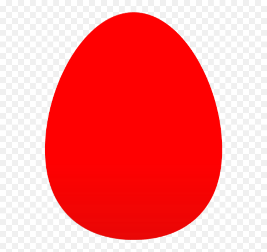 Red Egg Clipart - Red Emoji,Egg Clipart