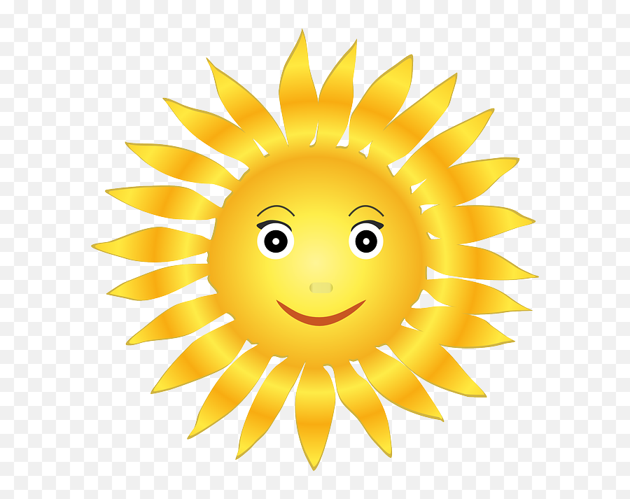 The Sun Png Images Transparent Sun Pngs Sunny Sunshine 6 - Smiley Sun Emoji,Sun Png