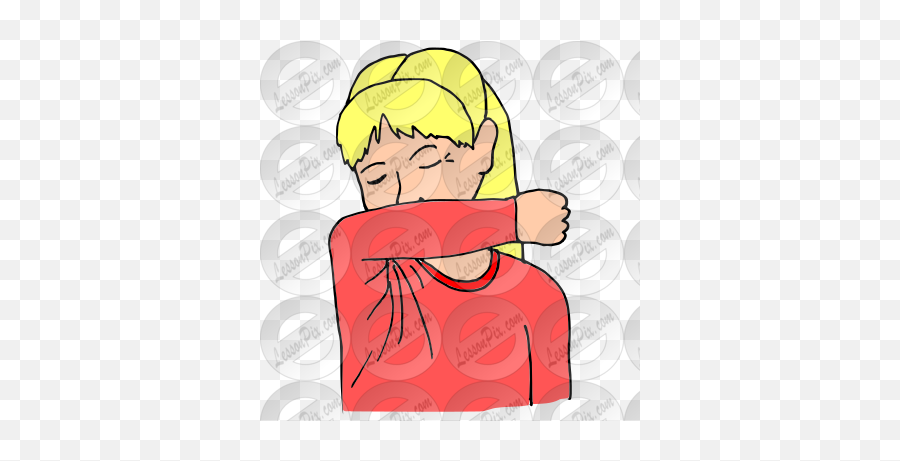 Sneeze In Elbow Picture For Classroom Emoji,Elbow Clipart